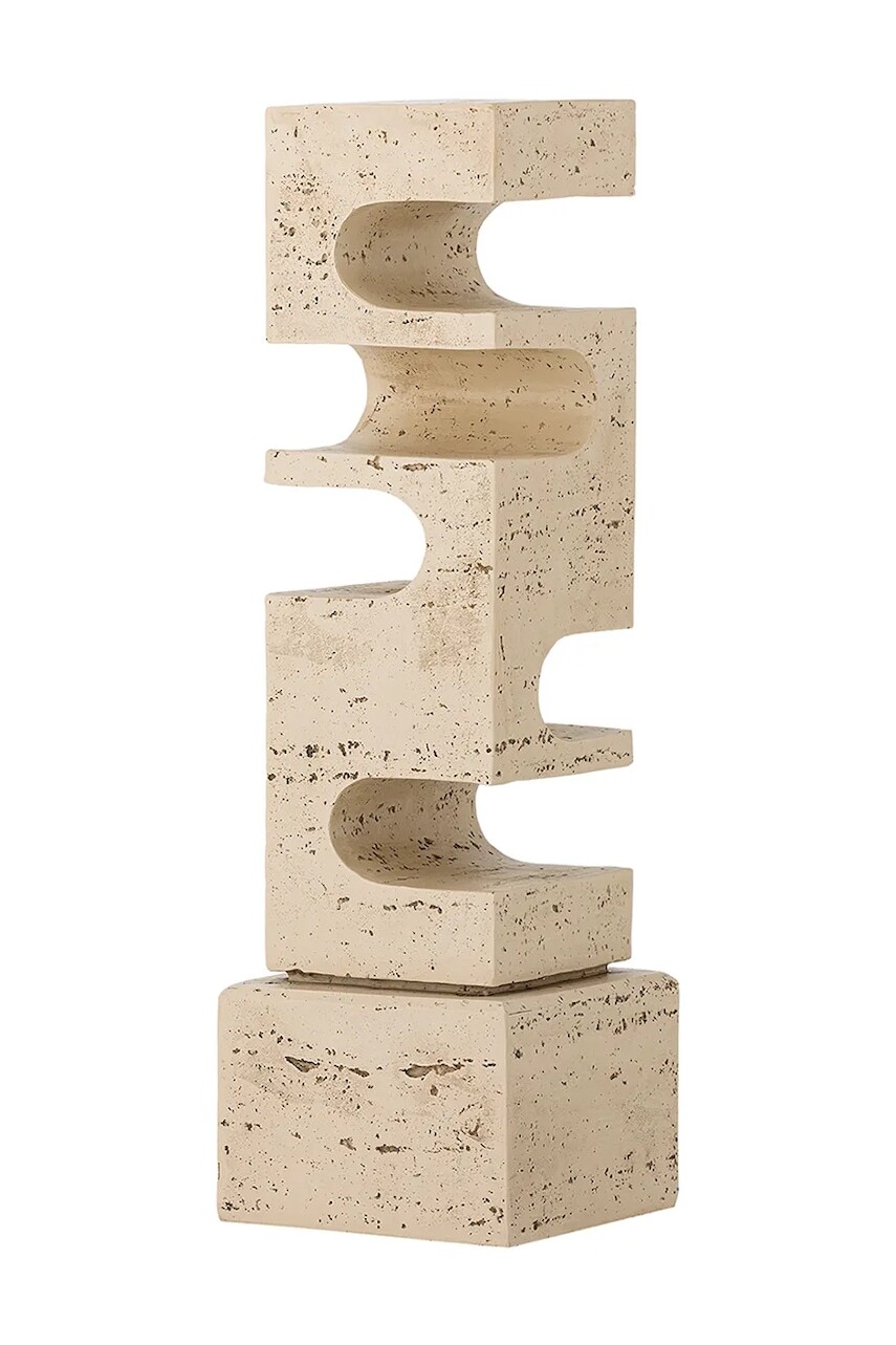 Dekoračná figúrka Bloomingville Hallam Deco 10 x 34 x 10 cm béžová farba