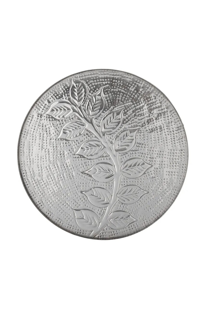 Dekoratívny podnos Bloomingville Leila 30 x 0,5 cm šedá farba