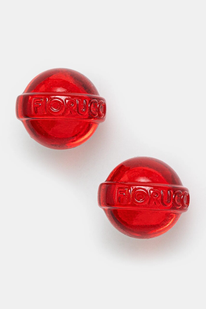 Náušnice klipsne Fiorucci Mini Lollipop U01FPAJE145PT01RD01