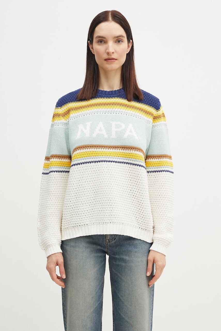 Bavlnený sveter Napapijri D-Aulla dámsky, viac farieb, NP0A4IL688S1