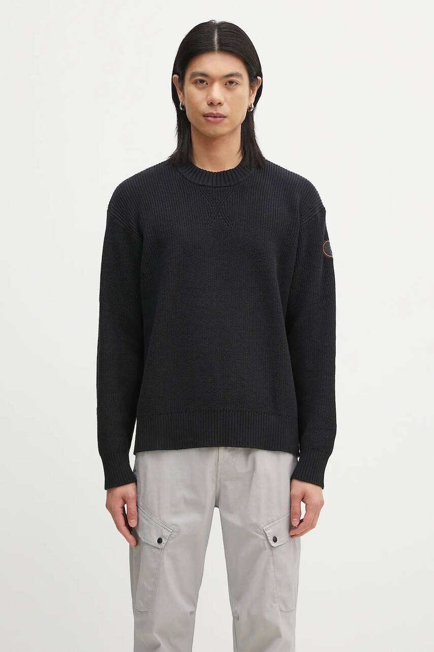 Sveter Napapijri D-Rignano pánsky, čierna farba, NP0A4INQ9411