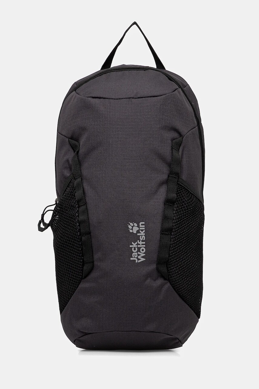 Ruksak Jack Wolfskin VELOCITY LITE čierna farba, malý, s potlačou, A65419