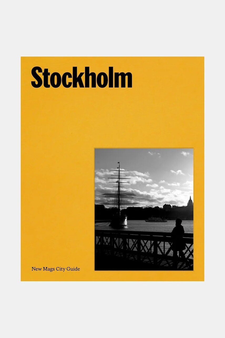 Kniha home & lifestyle Stockholm, English žltá farba
