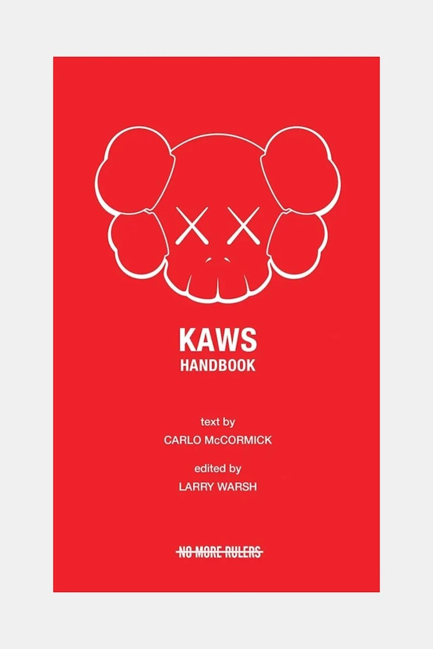 Kniha home & lifestyle KAWS Handbook by Carlo McCormick, English červená farba