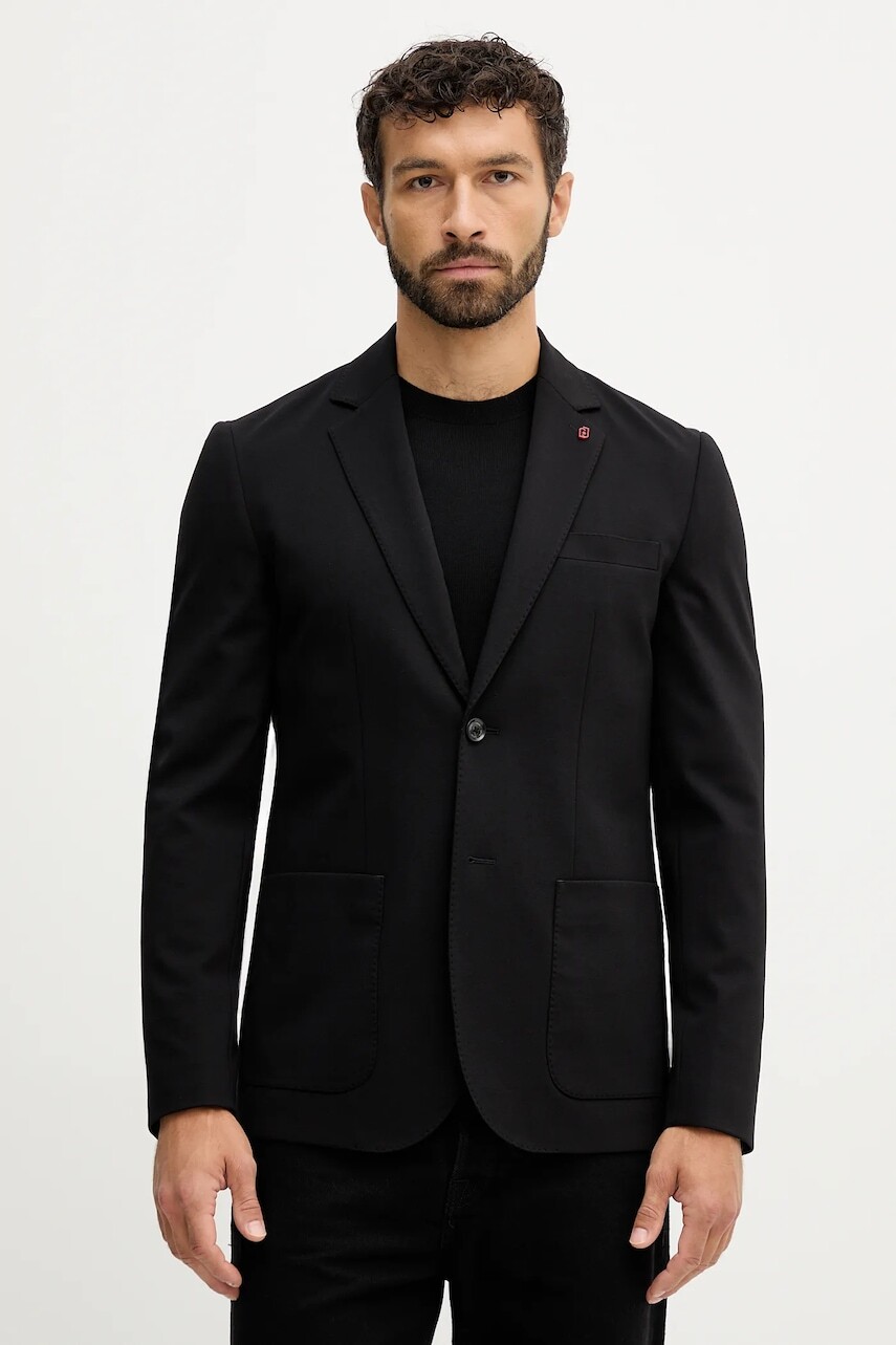 Sako Liu Jo pánske, čierna farba, QXX082.J4776