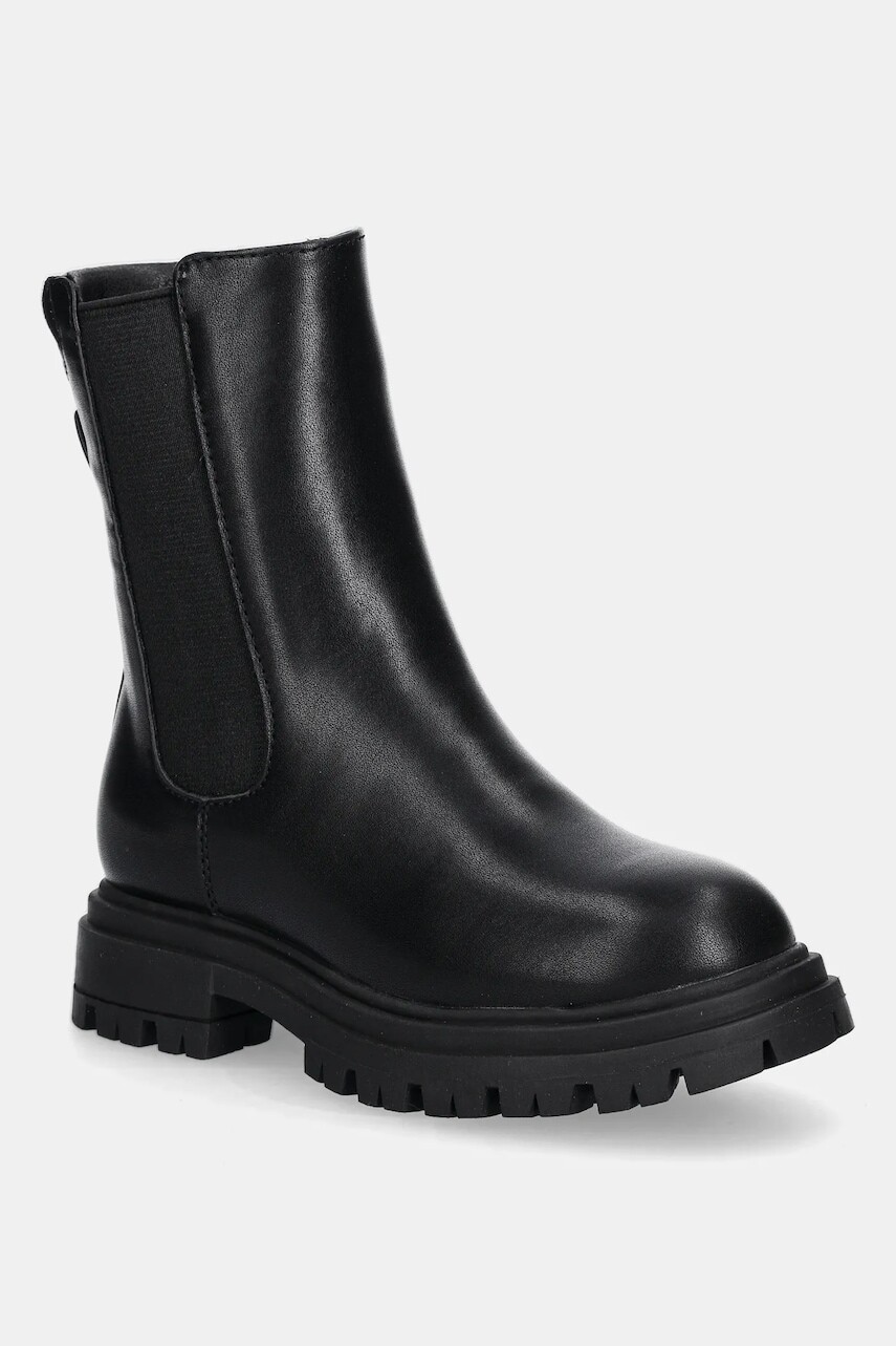 Detské čižmy Calvin Klein Jeans čierna farba, V3A5-83121