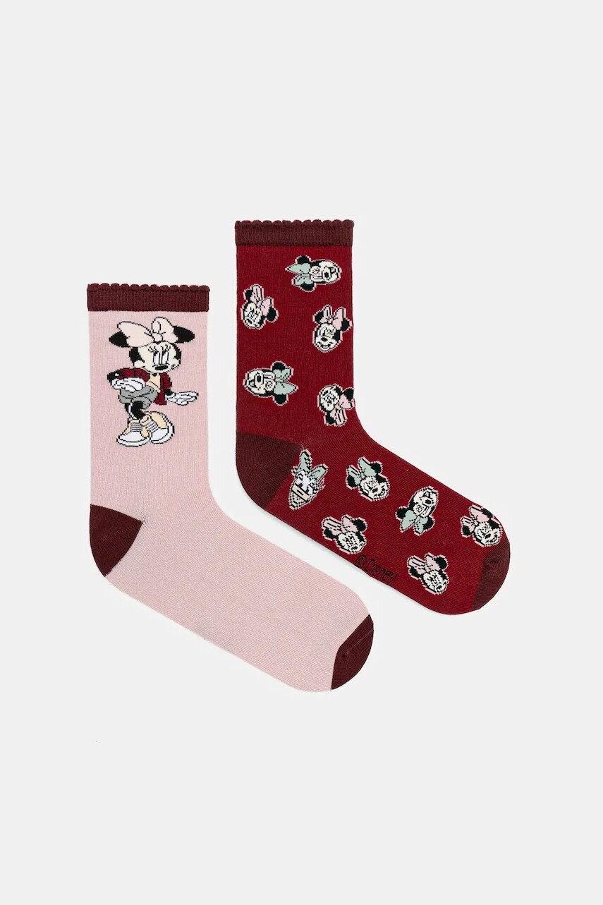 Detské ponožky United Colors of Benetton ružová farba, 6AO30704H