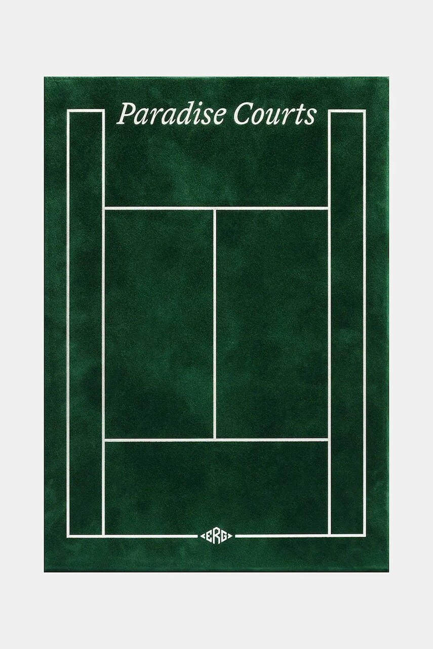 Kniha home & lifestyle Paradise Courts by ERG Media, English zelená farba