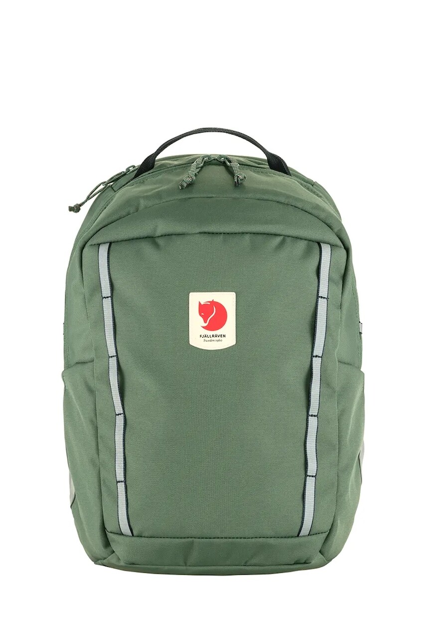 Detský ruksak Fjallraven zelená farba, veľký, jednofarebný, F23347