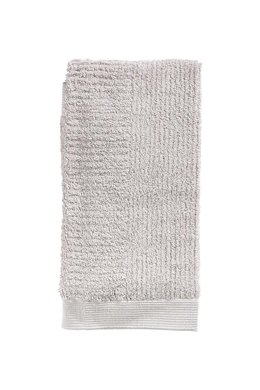 Stredný bavlnený uterák Zone Denmark Classic 50 x 100 cm šedá farba