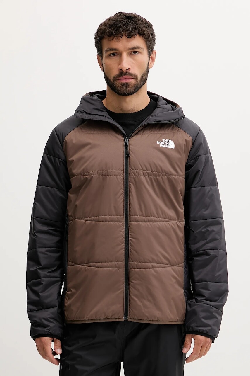 Bunda The North Face Quest hnedá farba, prechodná, NF0A5IBR1OI1