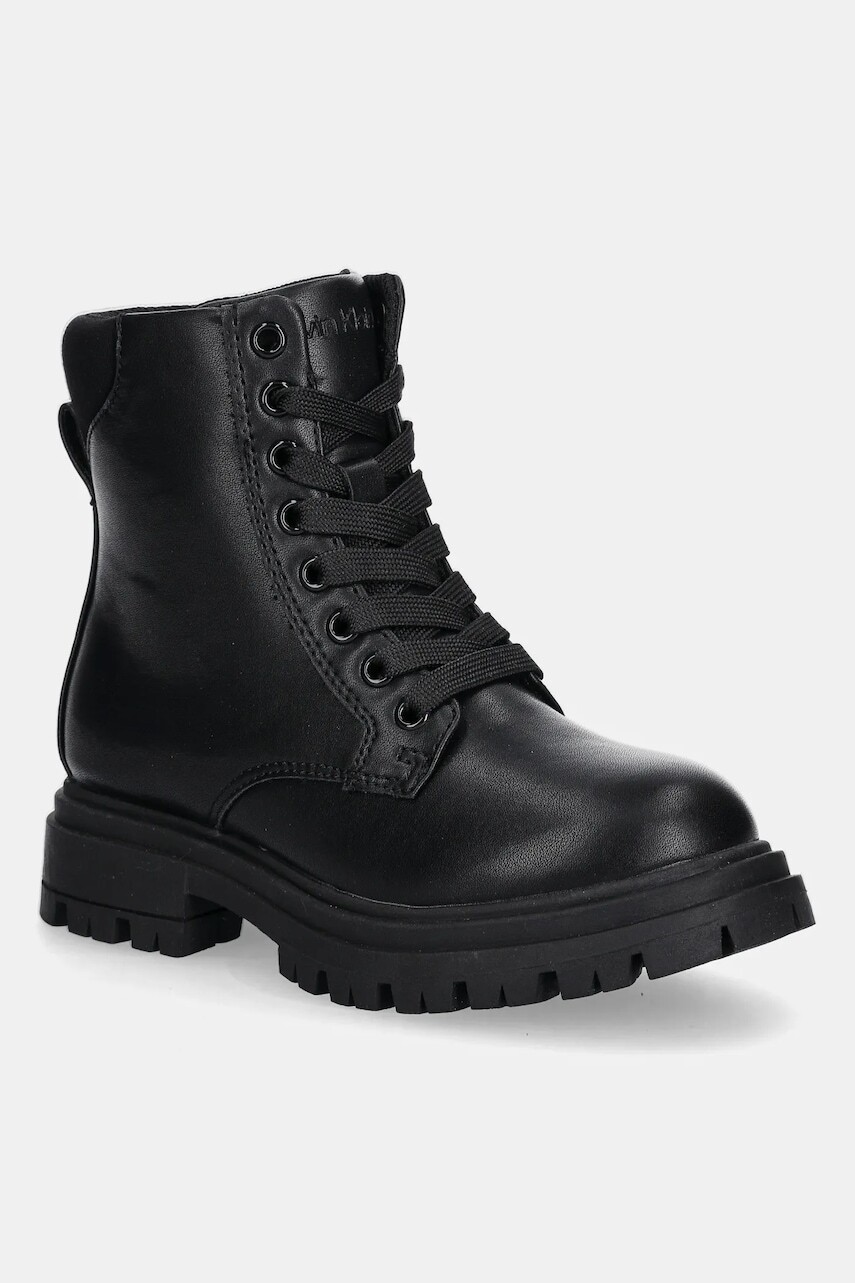 Detské topánky Calvin Klein Jeans čierna farba, V3A5-83120