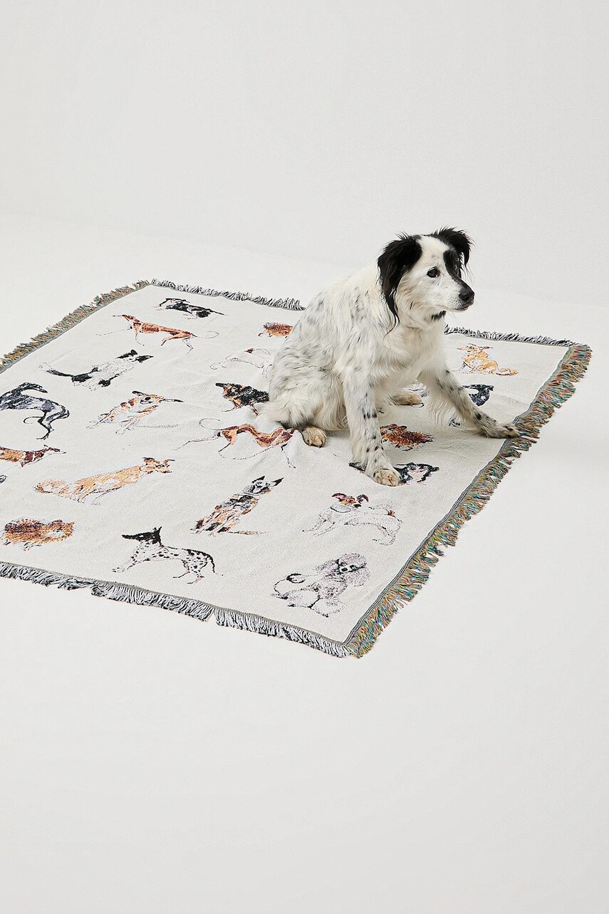 Žakárová deka Medicine béžová farba