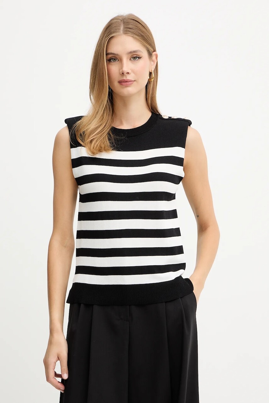 Sveter Morgan čierna farba, ľahké, MRANI