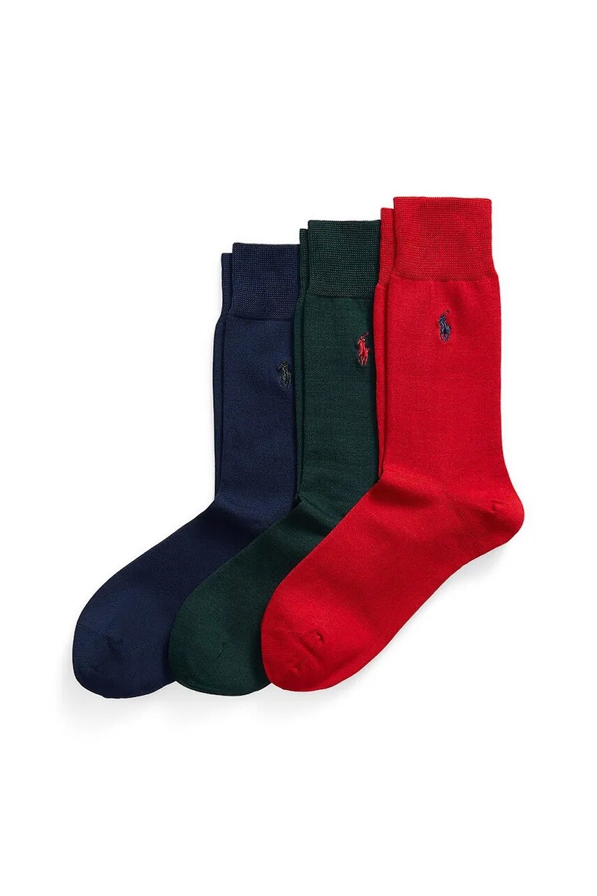 Ponožky Polo Ralph Lauren 3-pak viac farieb, 449958868
