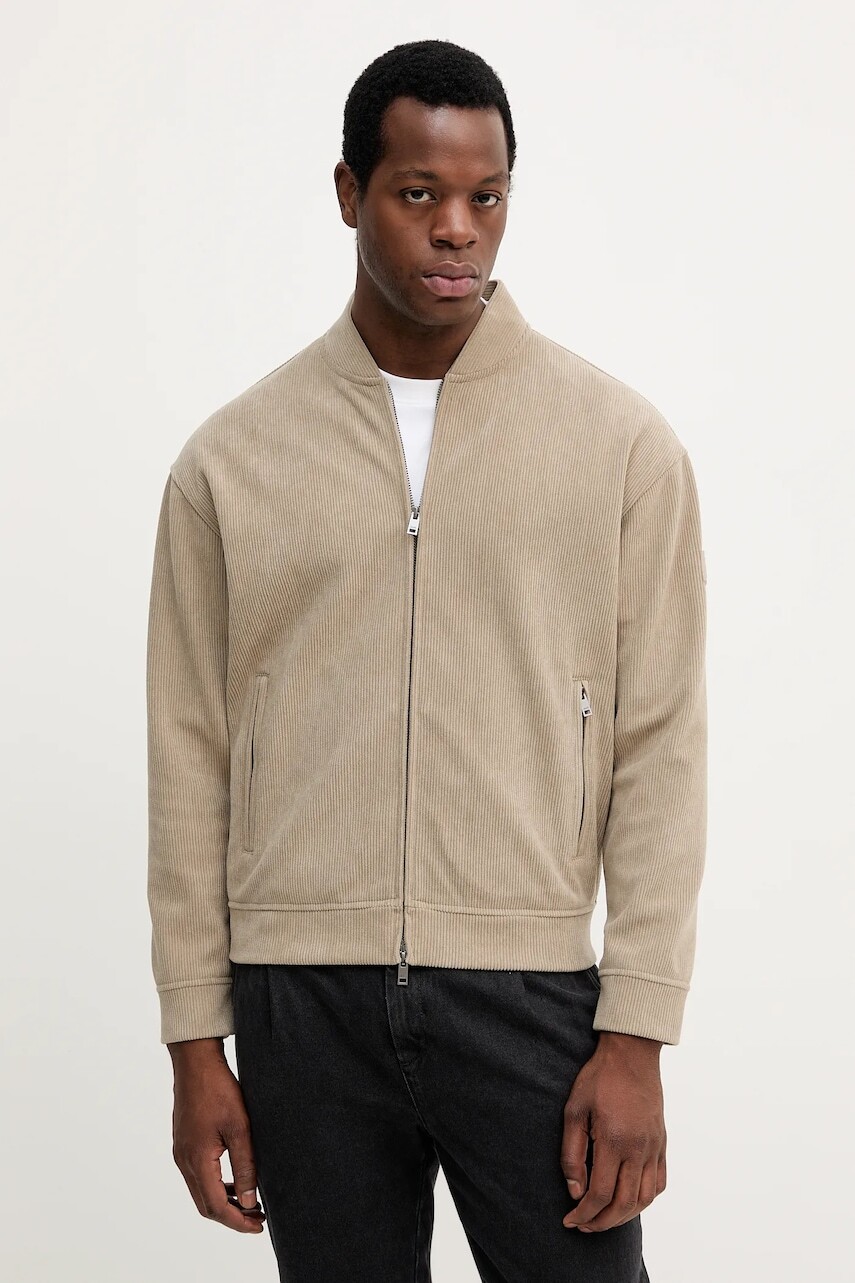 Menčestrová bunda Liu Jo zelená farba, prechodná, QF5159.T215A