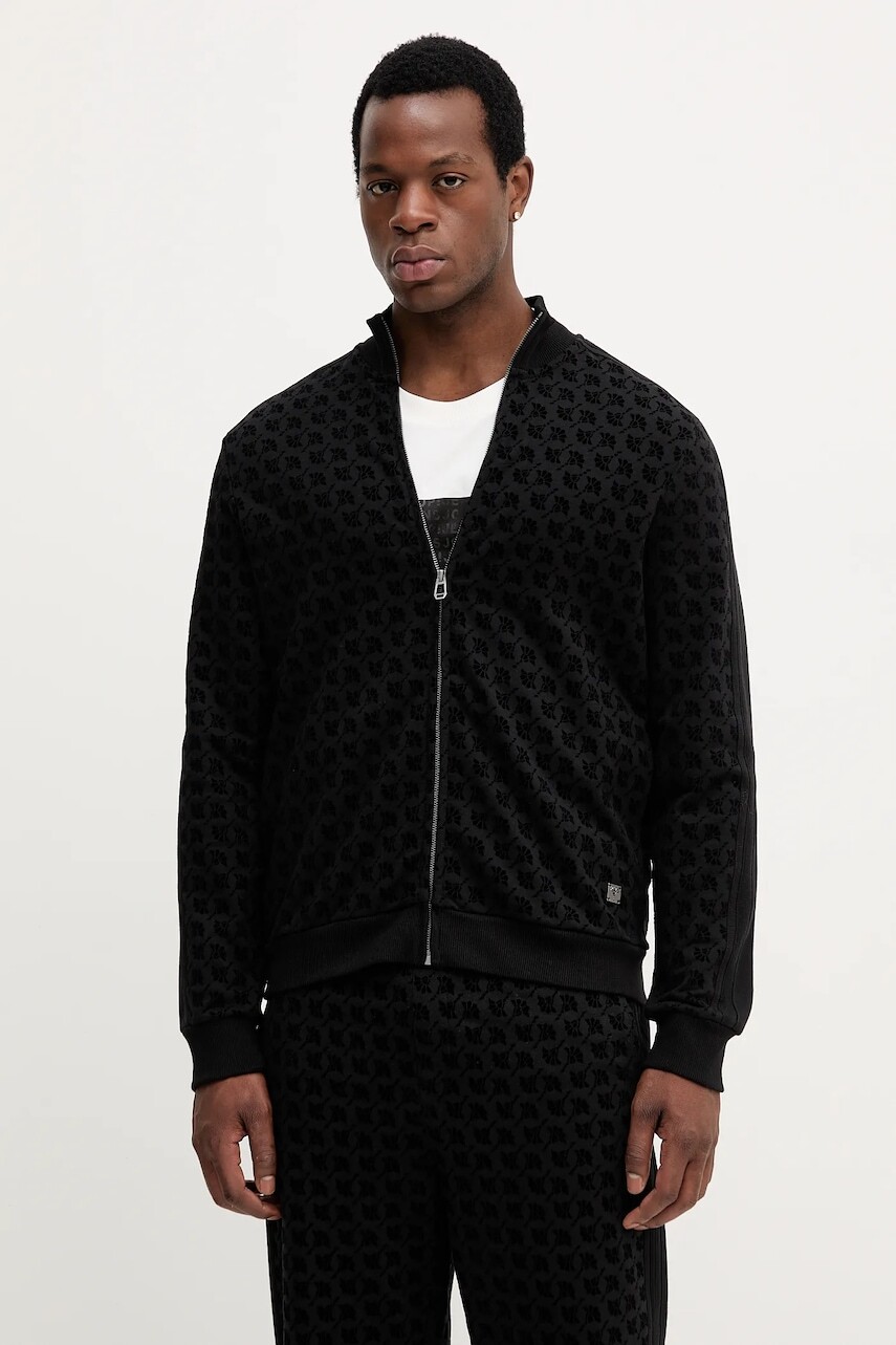 Mikina Joop! čierna farba, vzorovaná, 30047445