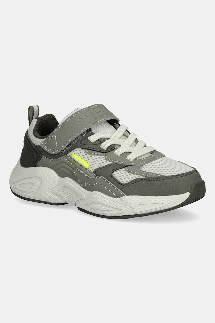 Tenisky Skechers MEGA-QUAKE-SEISMOTECH zelená farba, 419030L