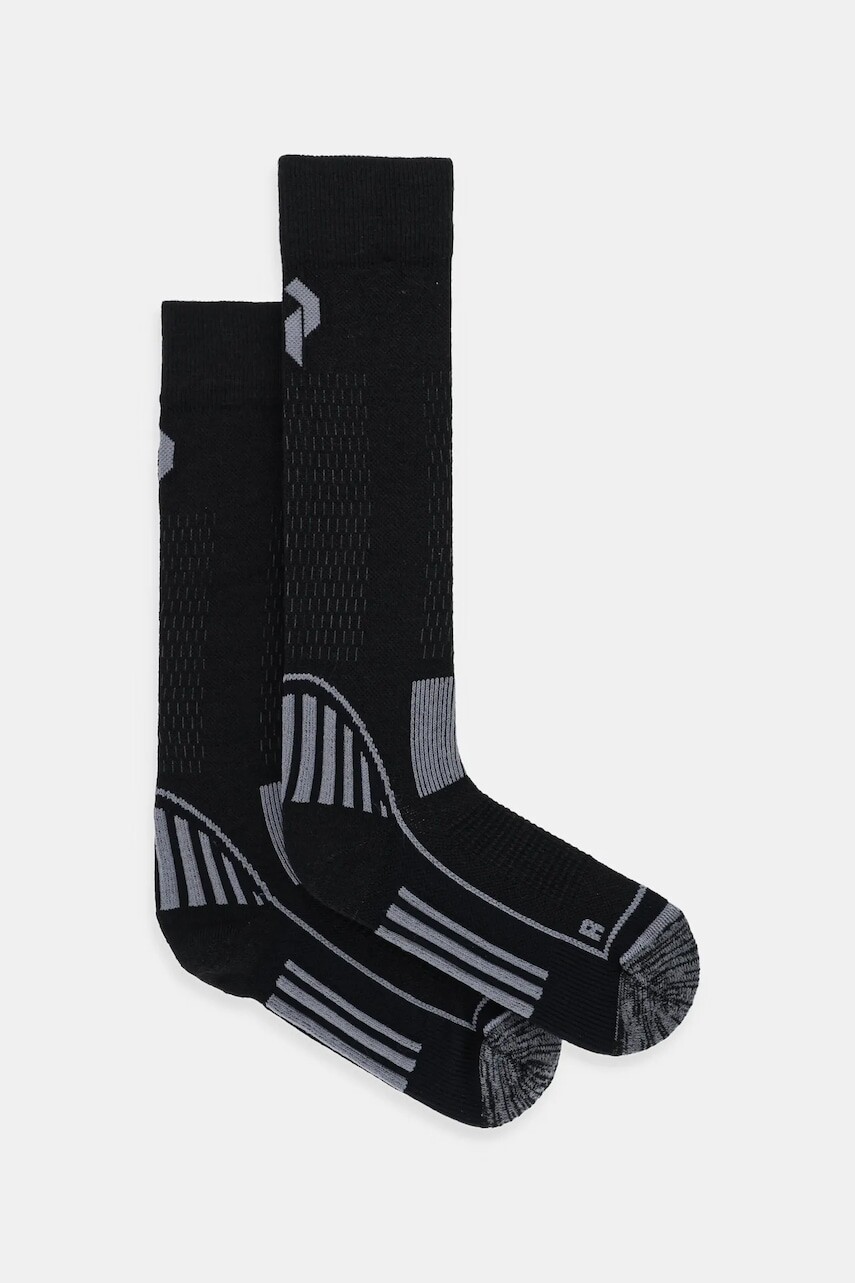 Lyžiarske ponožky Peak Performance zelená farba, G79990