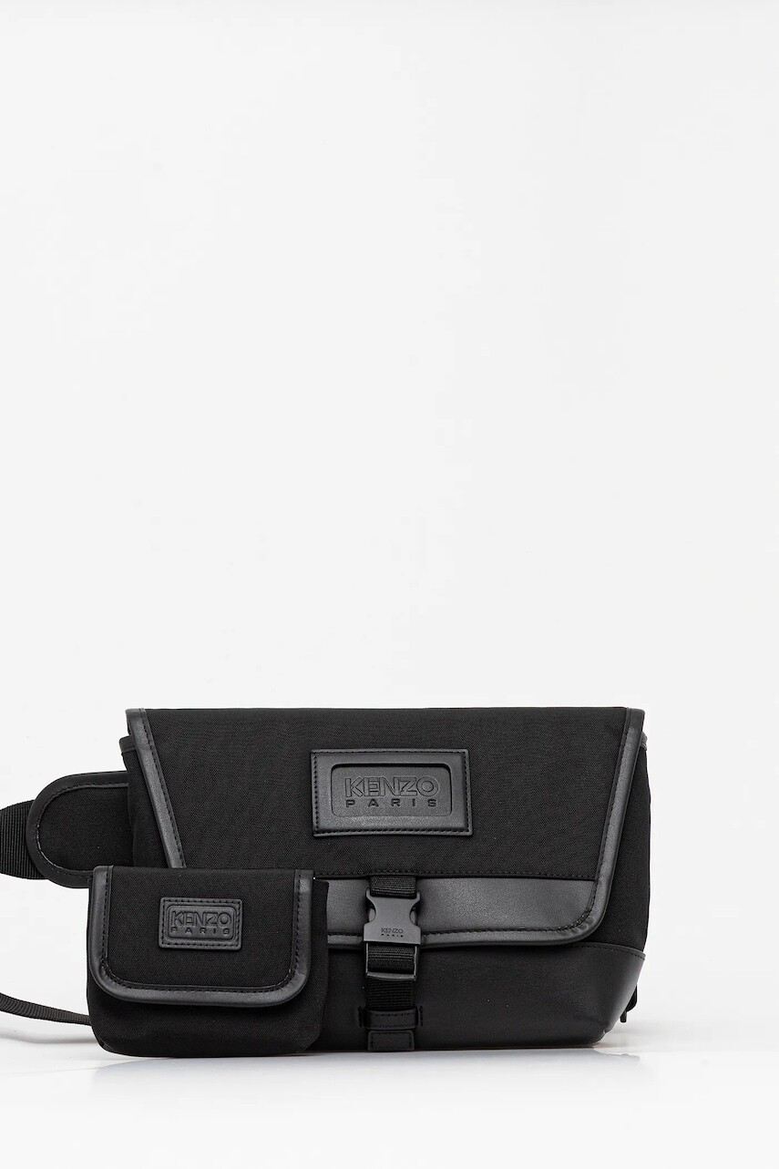 Malá taška Kenzo čierna farba, FF65SA302B15