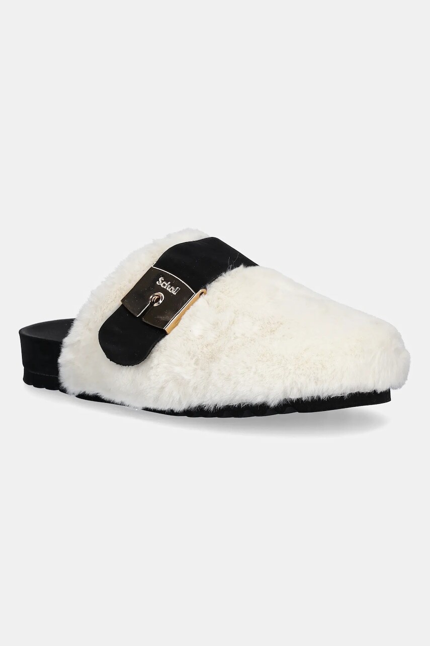 Papuče Scholl ALASKA 3.0 biela farba, F316201089