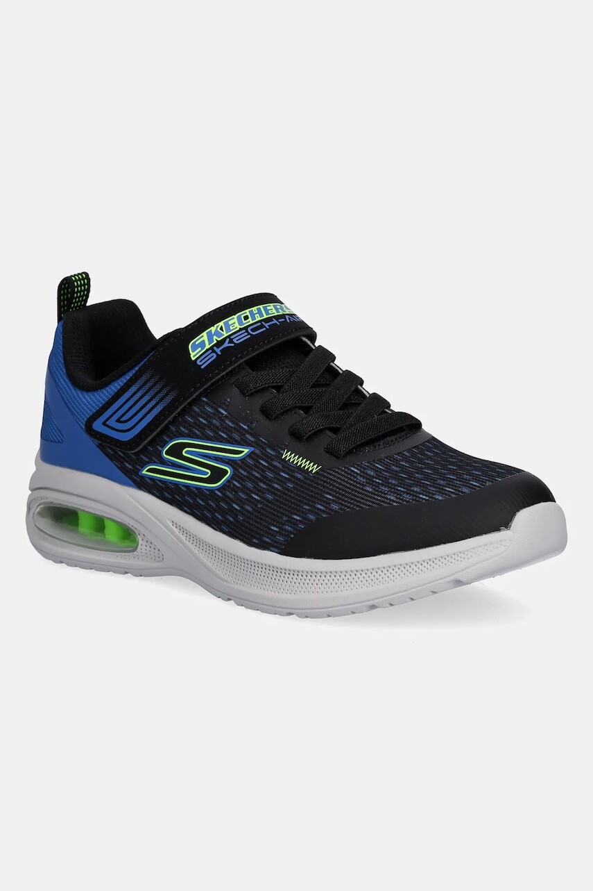 Detské topánky Skechers MICROSPEC MAX ADVANCE-SQUAD-P tmavomodrá farba, 404105L