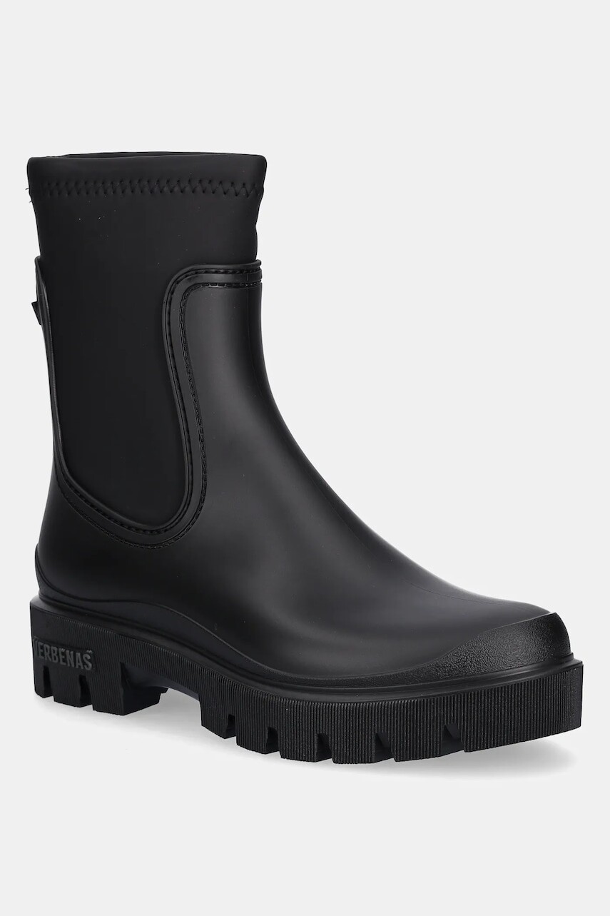 Gumáky Verbenas MUKI MATE GOMATO čierna farba, 6160030672