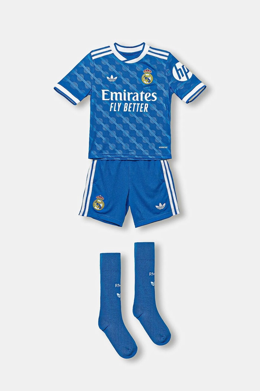 Detská súprava adidas Performance REAL MADRID modrá farba, JP3931