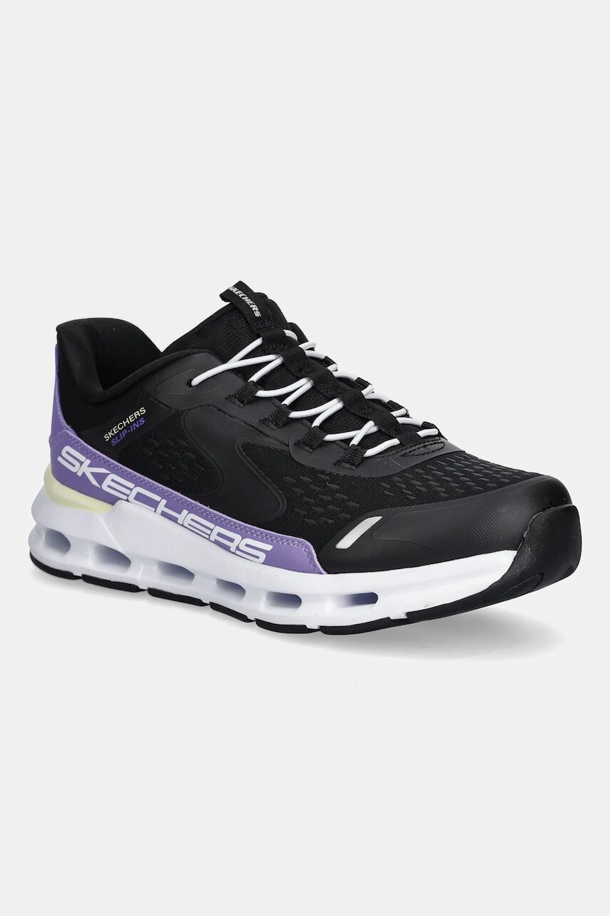 Detské tenisky Skechers GLIDE-STEP + - VISTA LANE čierna farba, 303654L