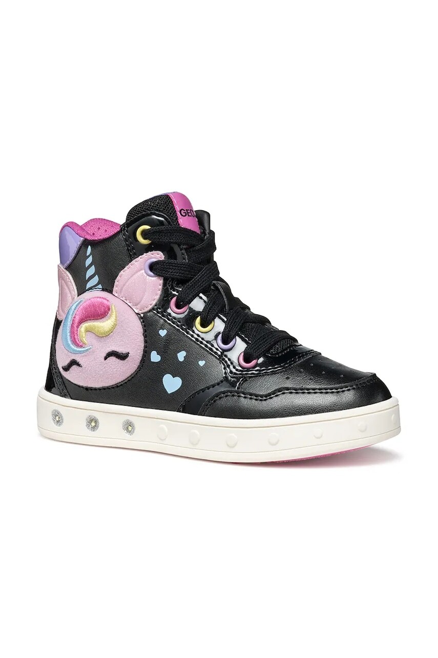 Detské tenisky Geox SKYLIN čierna farba, J568WD.0NFKN