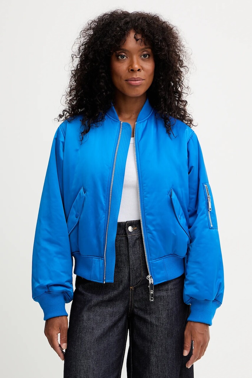 Bunda MAX&Co. modrá farba, zimná, 2528486022200