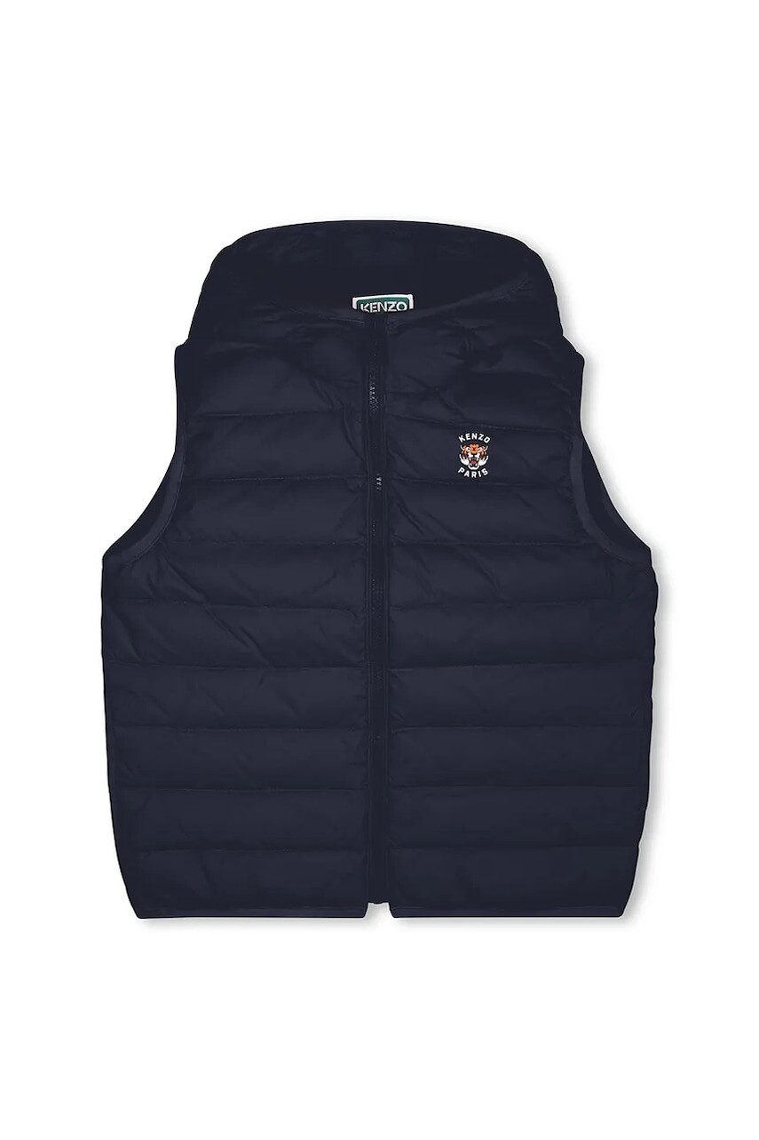 Detská vesta Kenzo Kids tmavomodrá farba, K61471