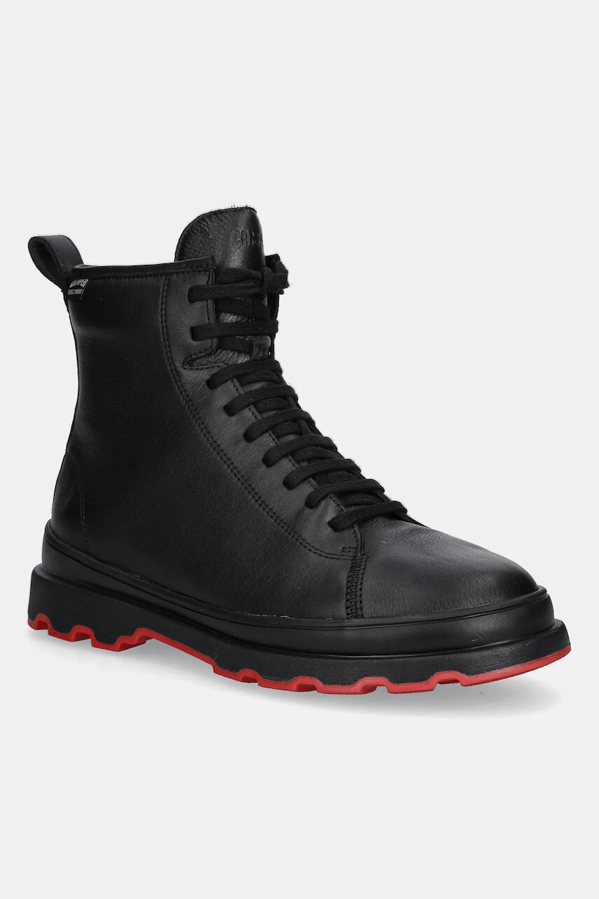 Kožená obuv Camper Brutus+ čierna farba, K300536-001