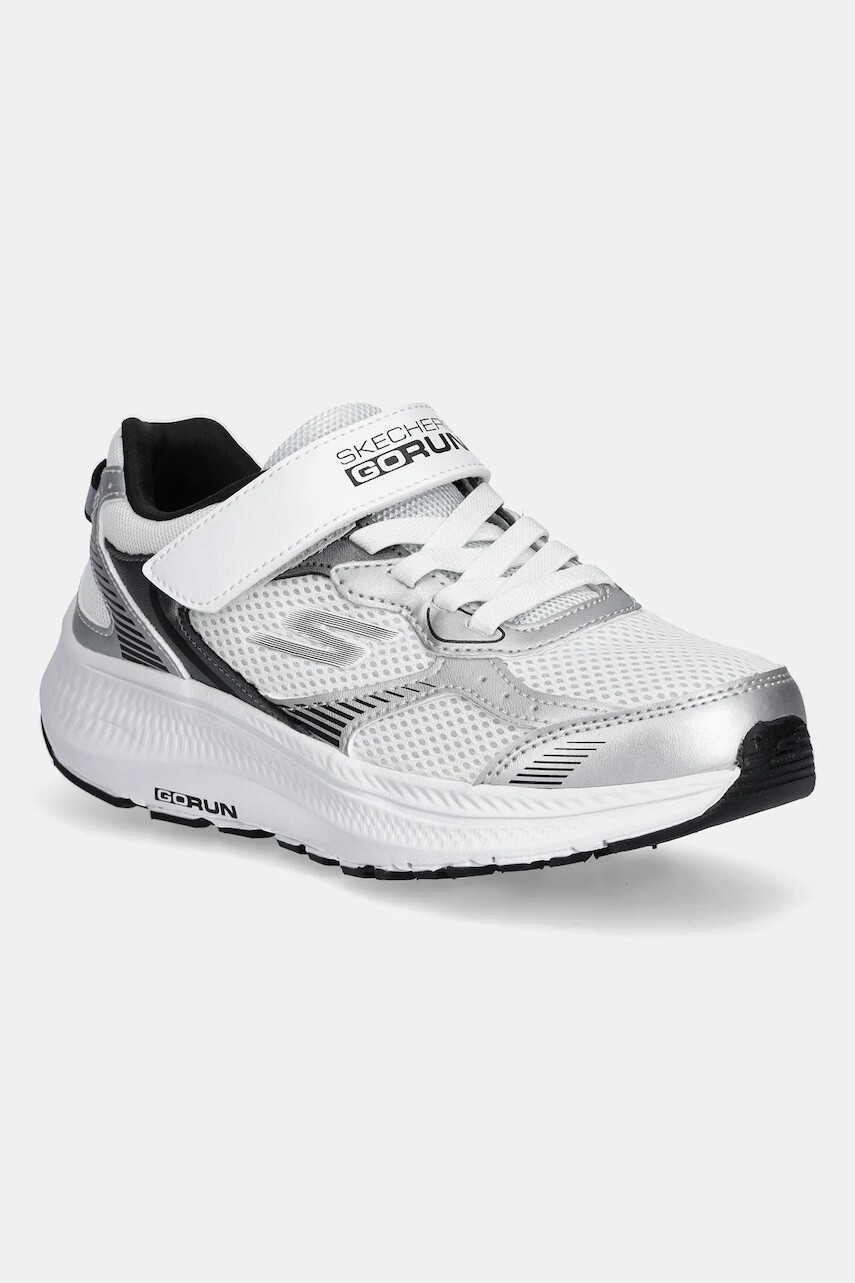 Detské tenisky Skechers GO RUN CONSISTENT 2.0-LEVEL-P biela farba, 405039L