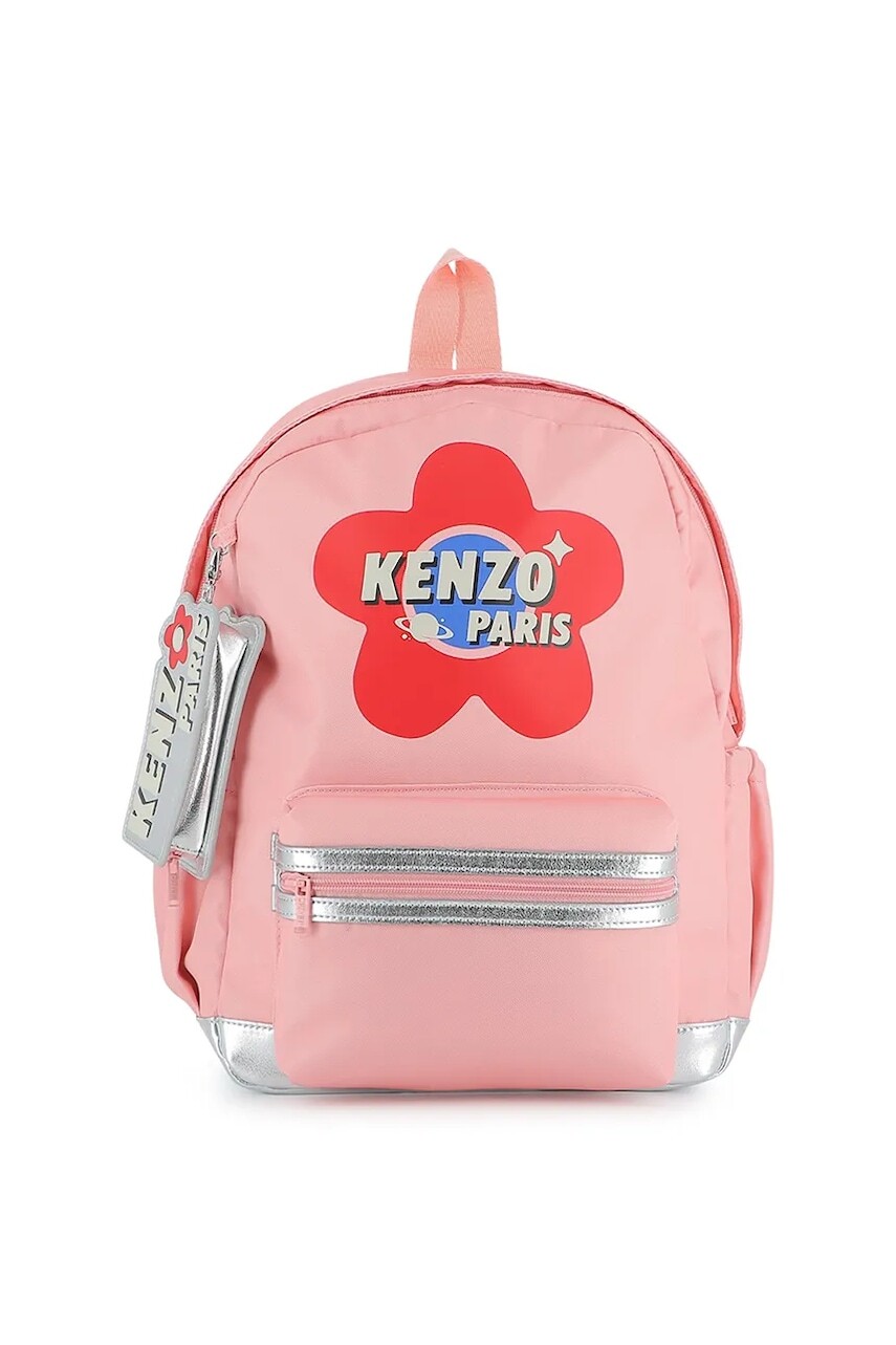 Detský ruksak Kenzo Kids ružová farba, veľký, s potlačou, K61223