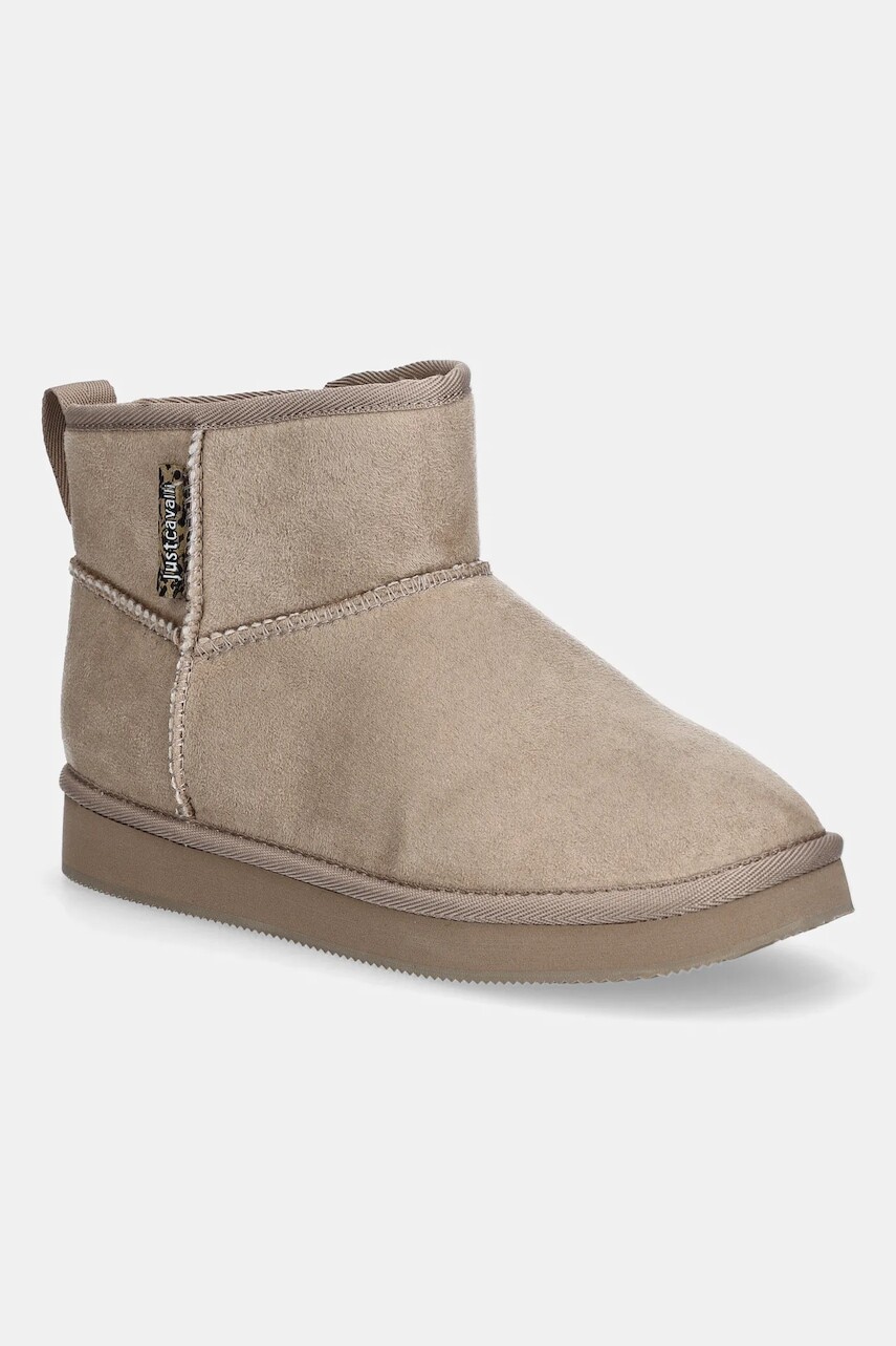 Snehule Just Cavalli béžová farba, 79RA3S34ZSD44700