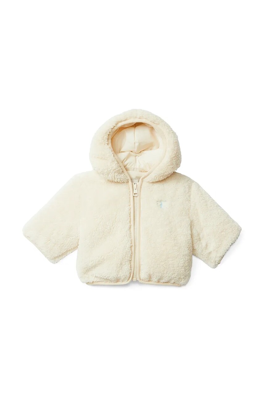 Bunda Calvin Klein Jeans béžová farba, IN0IN00328