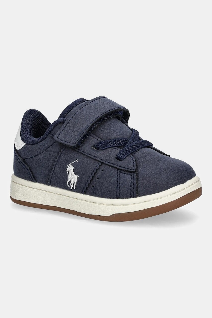 Detské tenisky Polo Ralph Lauren KNOLLAN PS tmavomodrá farba, RL03567410