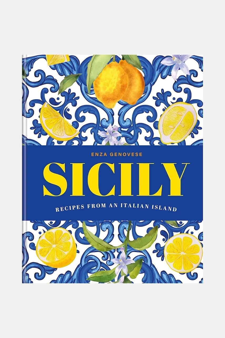 Kniha Taschen Sicily by Enza Genovese, English modrá farba