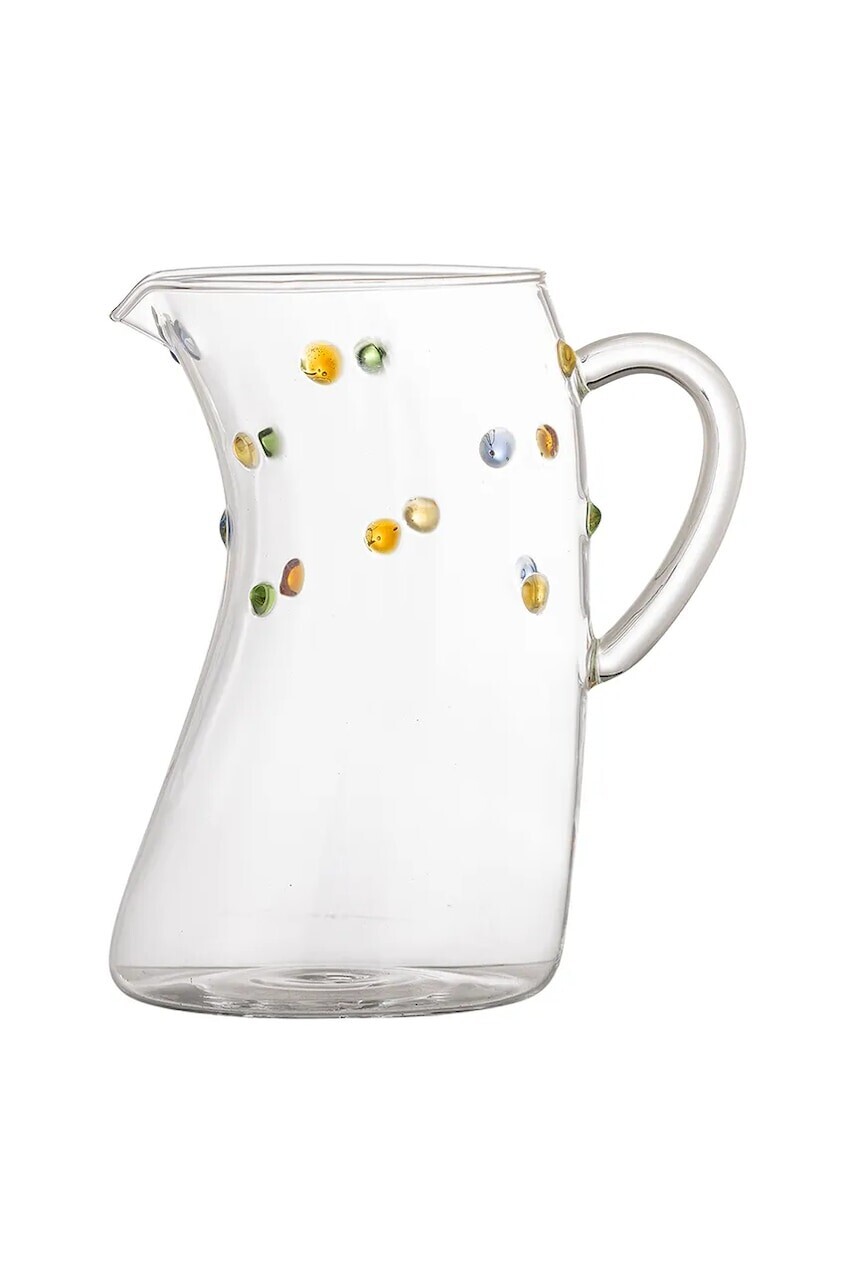 Džbán Bloomingville Thalia 1,3 L priehľadná farba