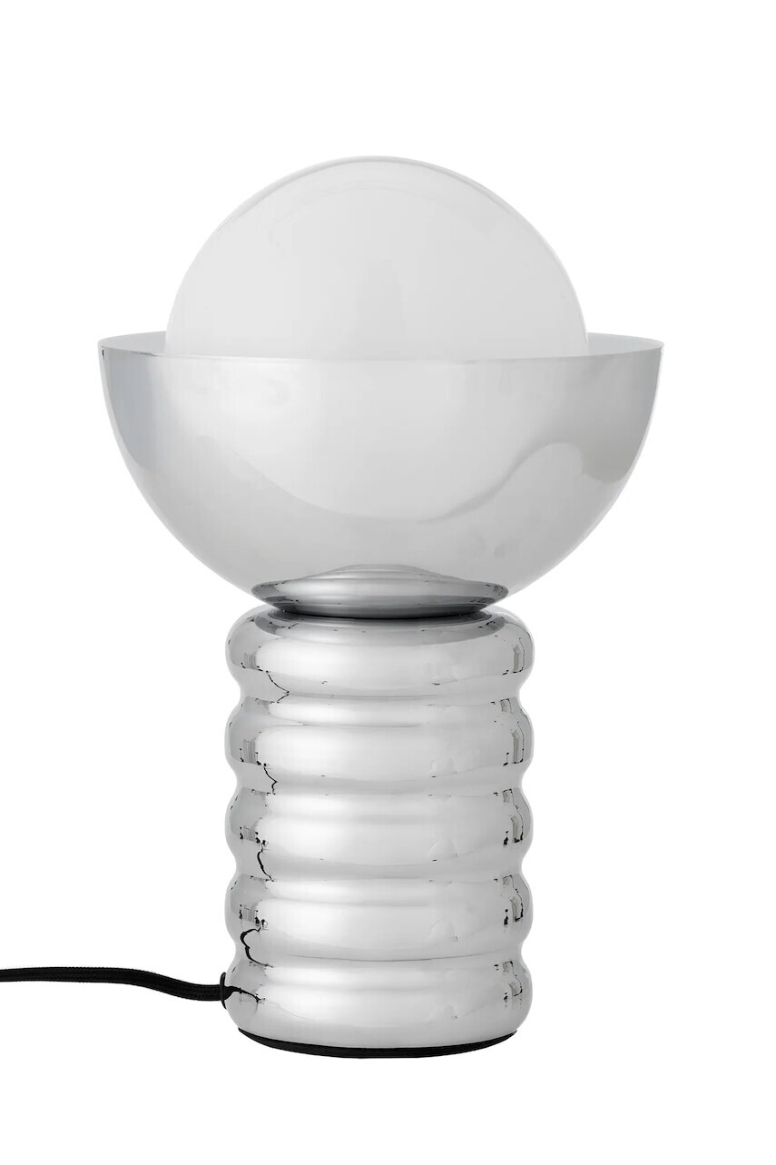 Stolná lampa Bloomingville Spike 20 x 32 cm šedá farba