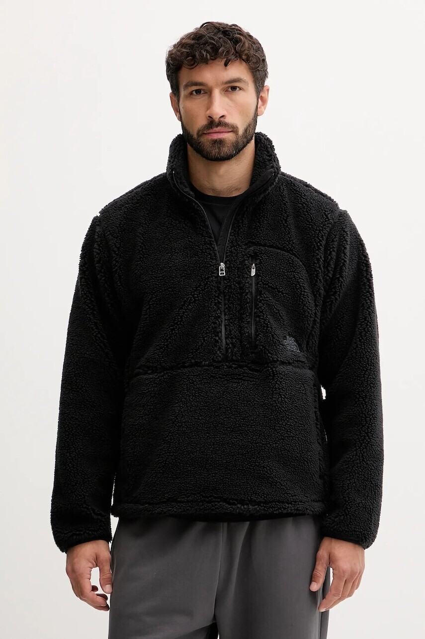 Mikina The North Face Extreme Pile 2 čierna farba, jednofarebná, NF0A88Y6JK31