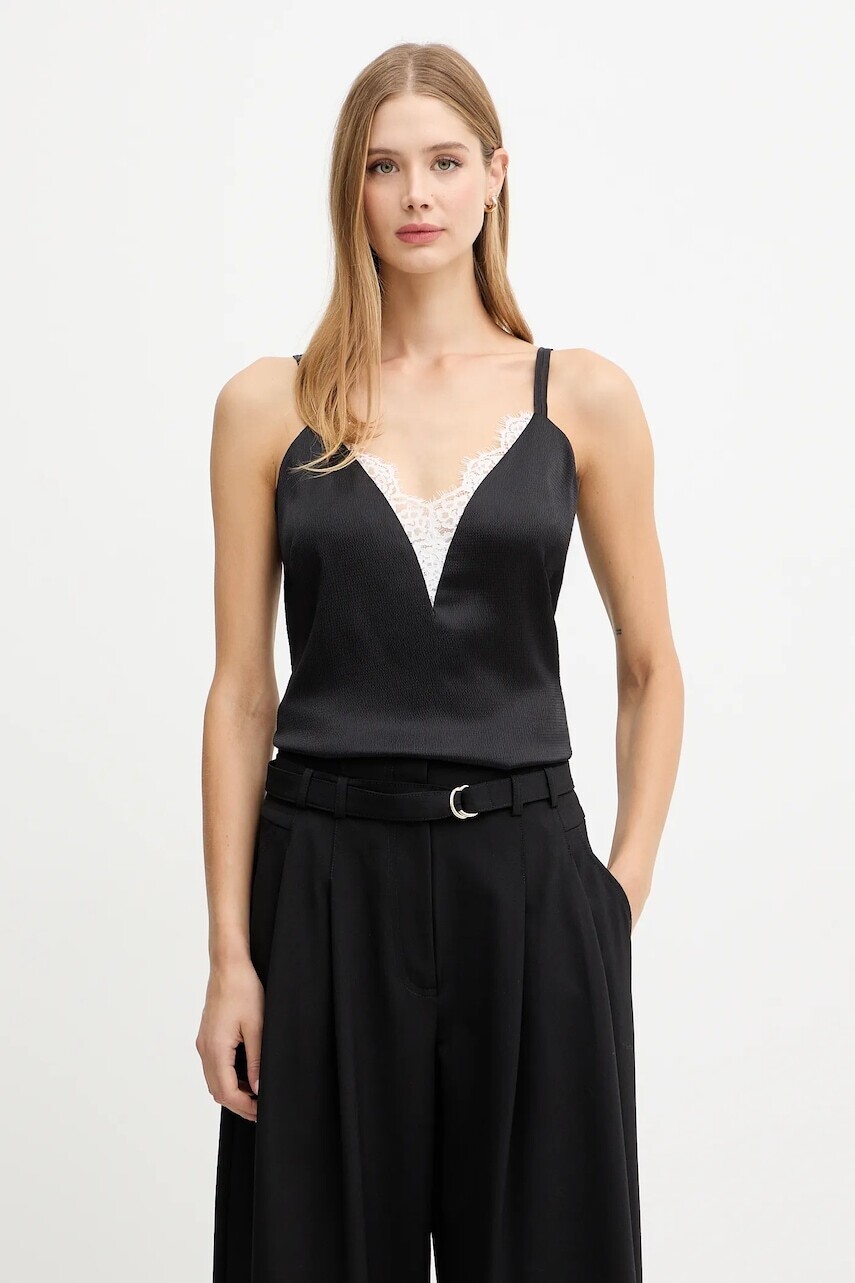 Top Morgan čierna farba, jednofarebný, OLAF