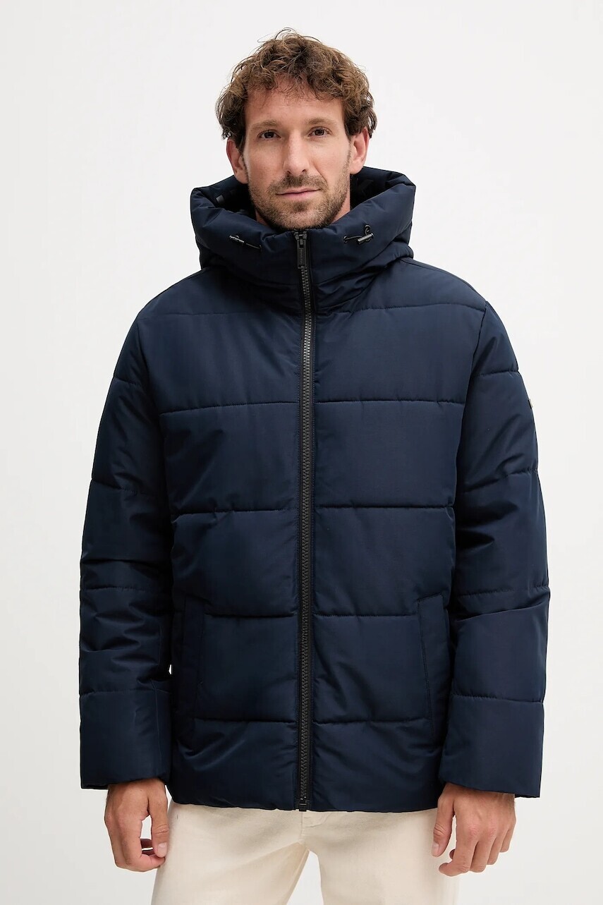 Bunda Michael Kors tmavomodrá farba, zimná, MC65592