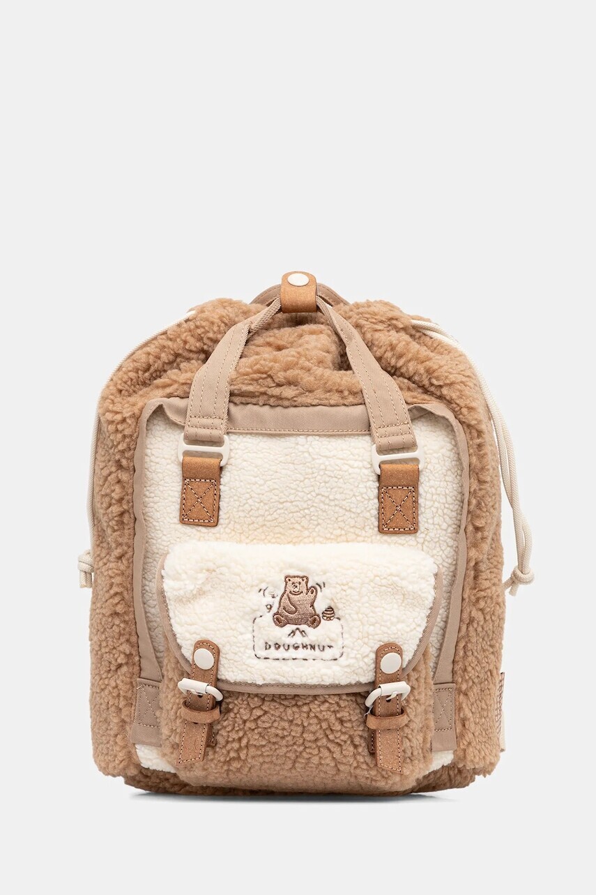 Ruksak Doughnut Macaroon Mini Drawstring Fairie dámsky, hnedá farba, veľký, vzorovaný, D124DFFB