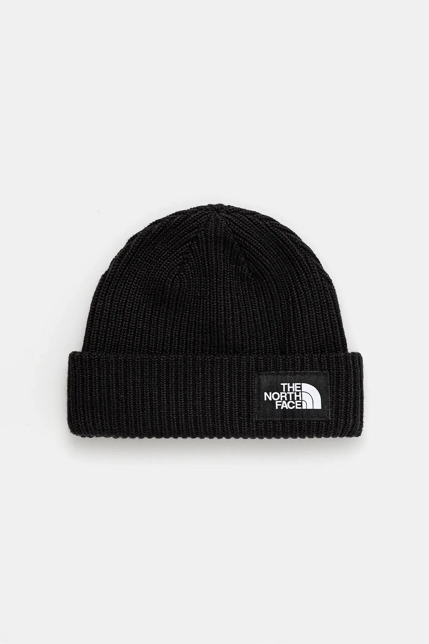 Detská čiapka The North Face KIDS SALTY LINED BEANIE čierna farba, NF0A8CGSJK31