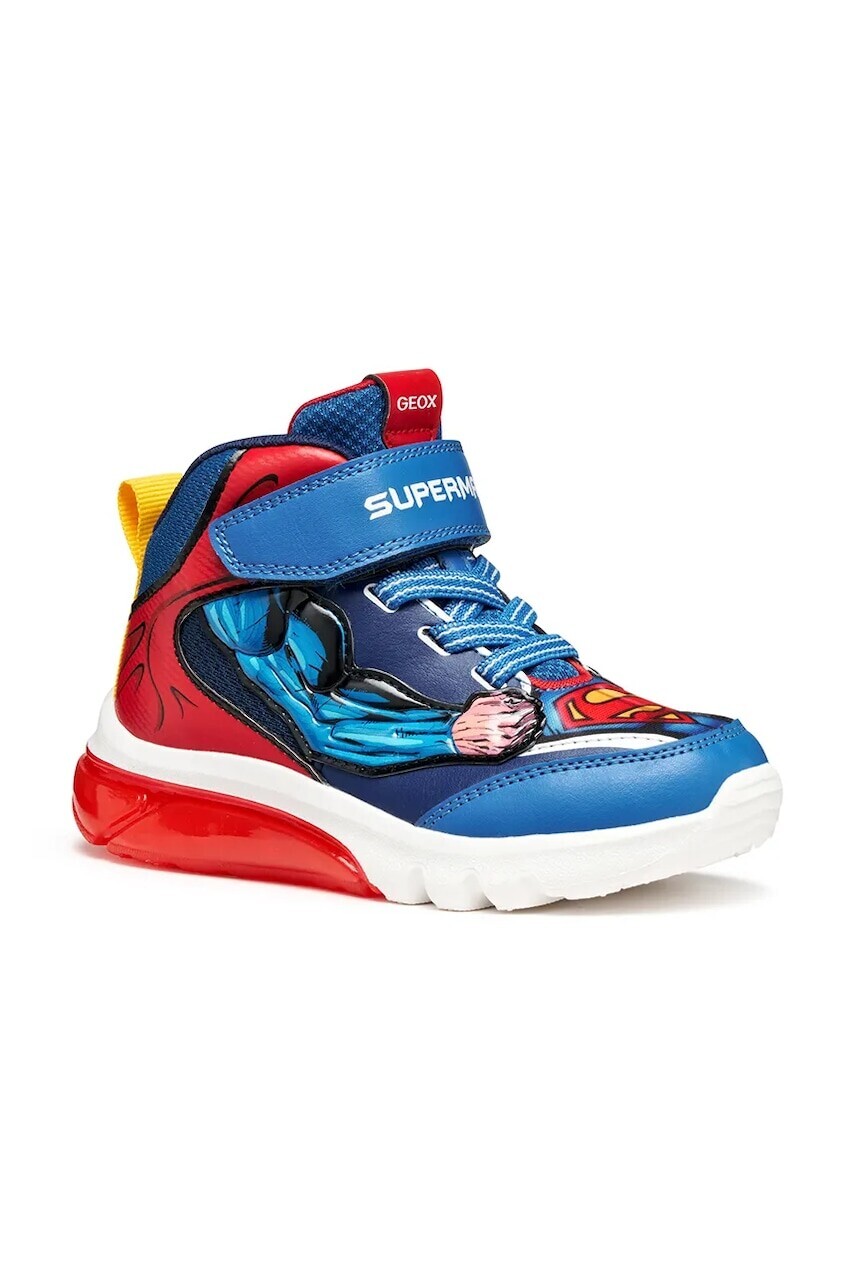 Detské tenisky Geox CIBERDRON modrá farba, J56LBF.0BC14