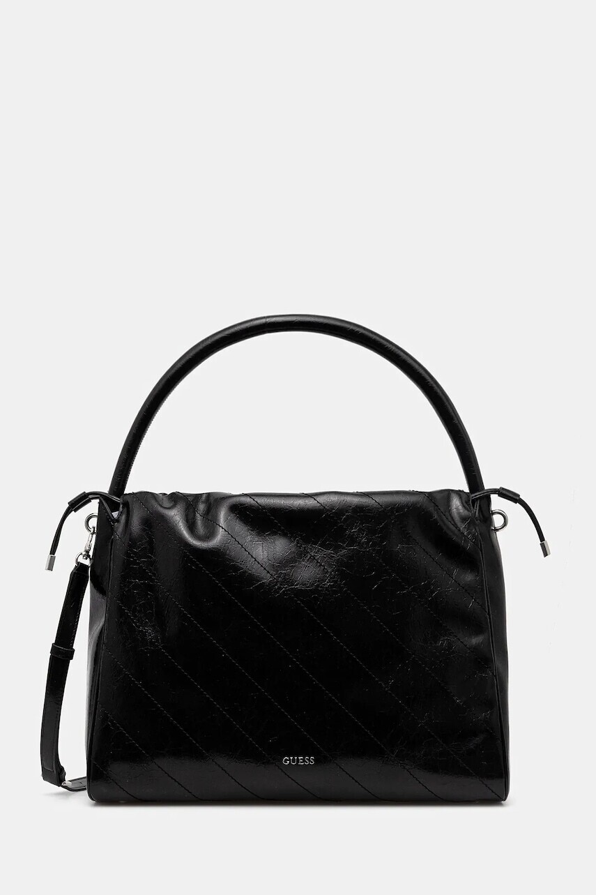 Kabelka Guess AMYS čierna farba, HWMY96 59220