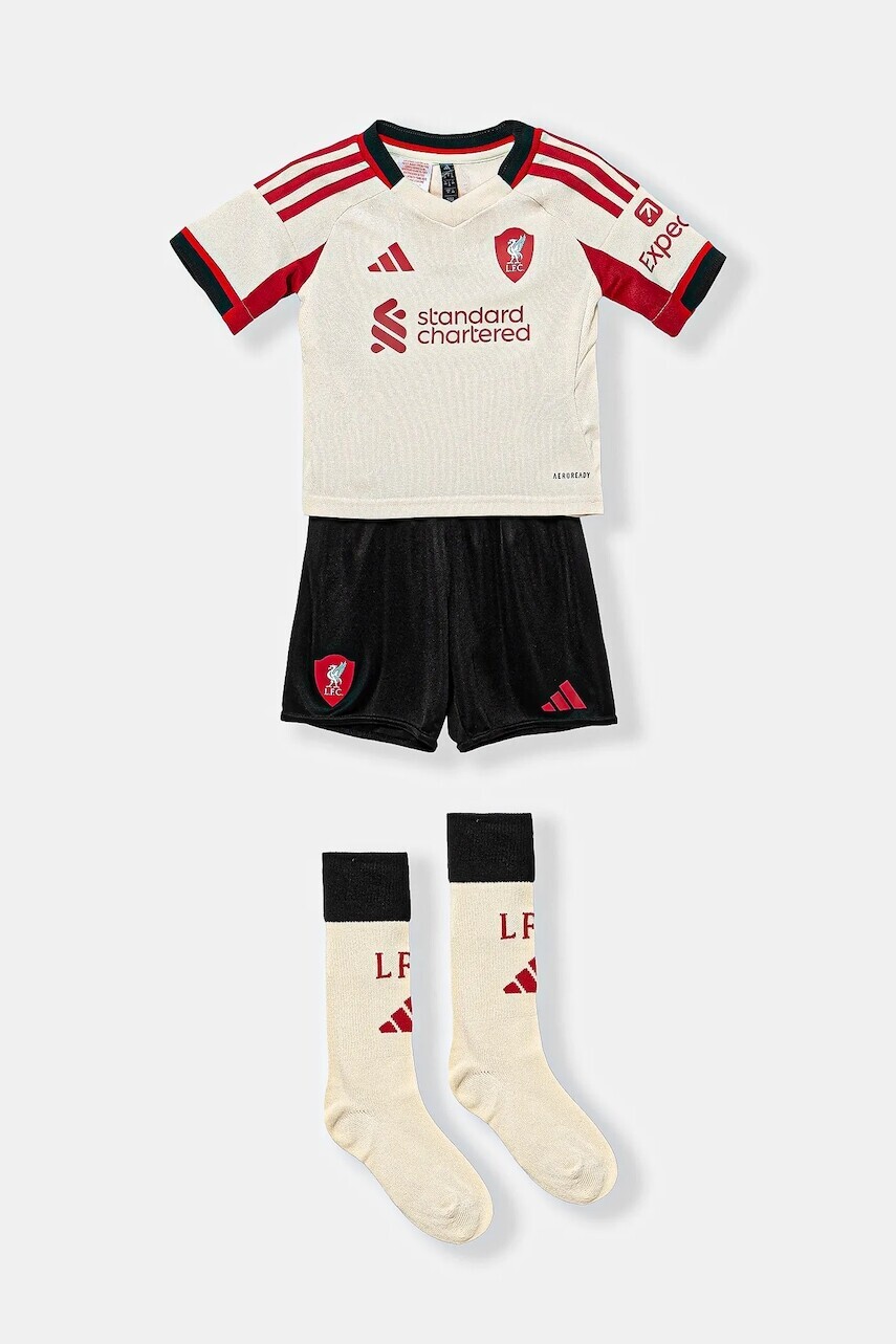 Detská súprava adidas Performance LFC béžová farba, JV6455