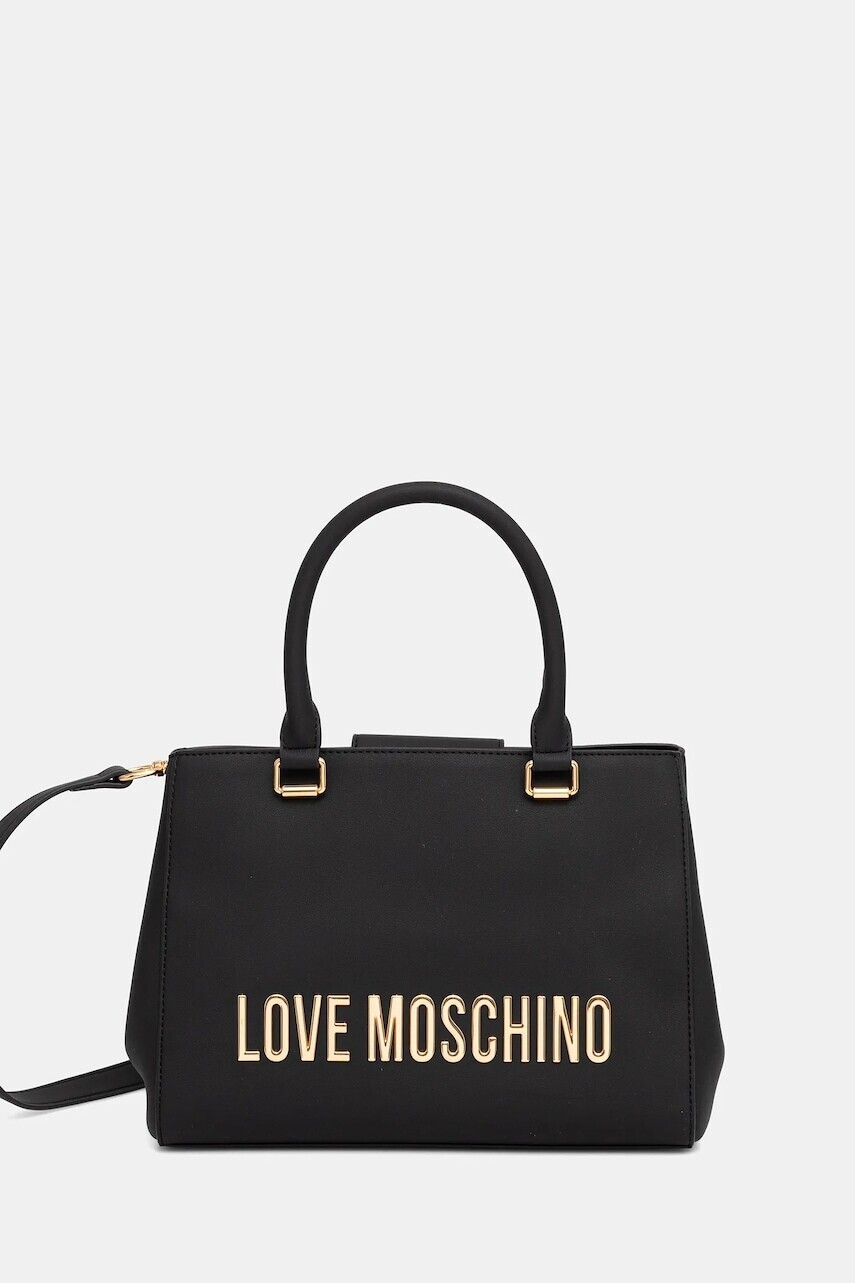 Kabelka Love Moschino čierna farba, JC4022PP0NKD0000